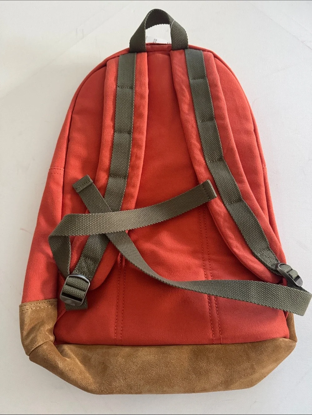 Orange Canvas Backpack American Eagle